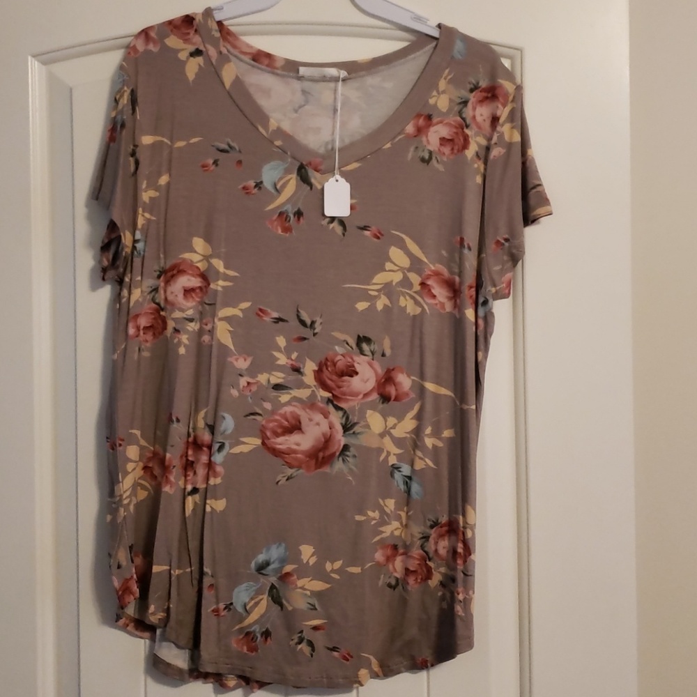 Floral Tee